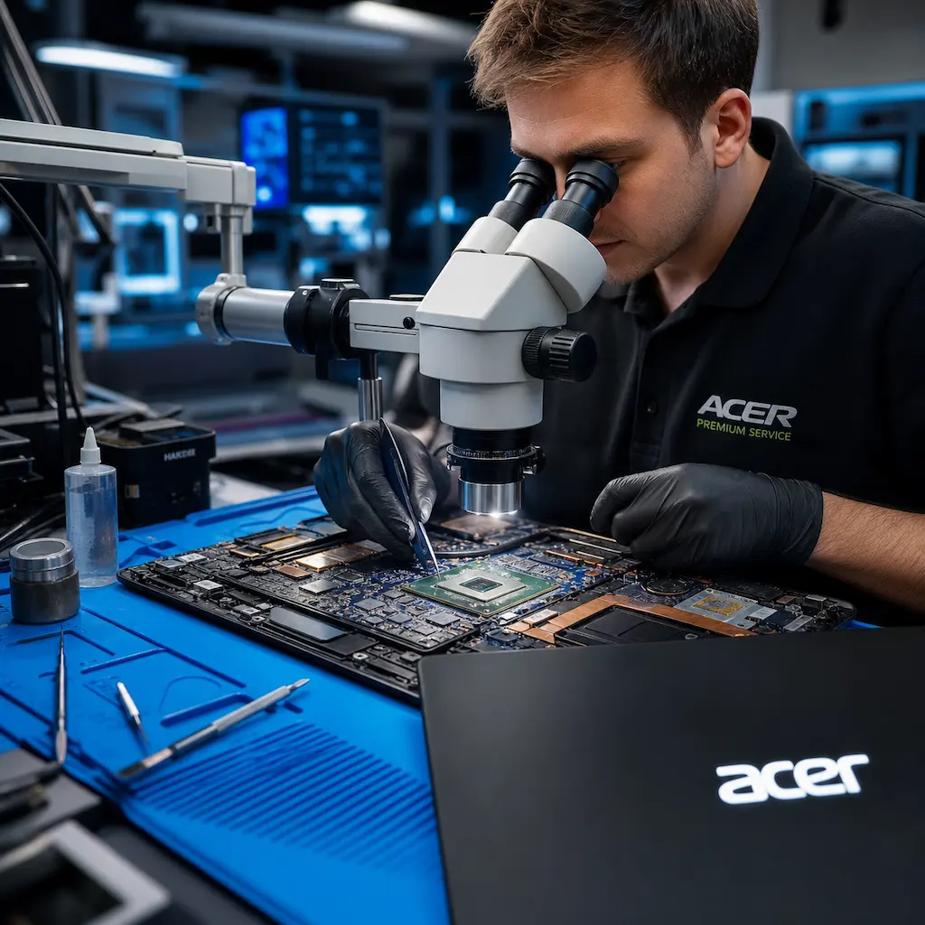 Замена видеокарты ноутбука Acer в Чебоксарах