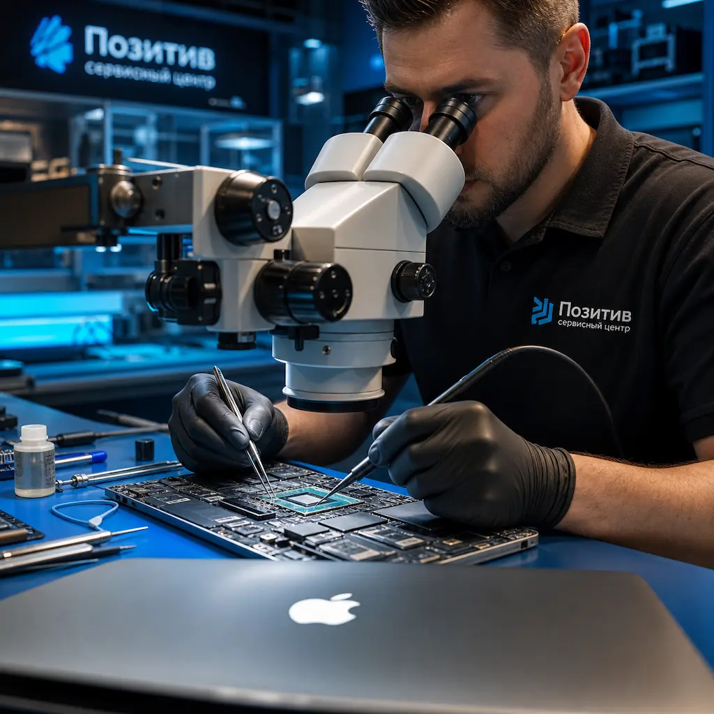 Замена видеокарты Apple MacBook в Чебоксарах