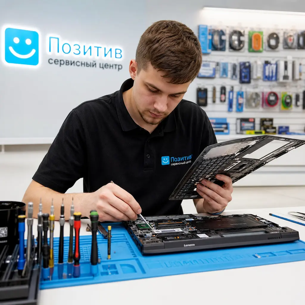 заменить клавиатуру на ноутбуке Lenovo в Чебоксарах