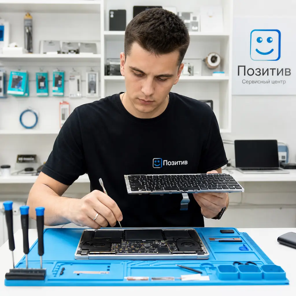 заменить клавиатуру на Apple Macbook в Чебоксарах