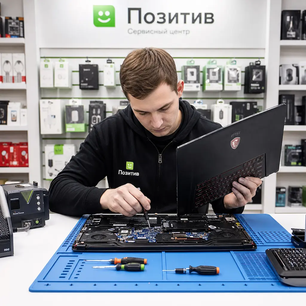 заменить клавиатуру на ноутбуке MSI в Чебоксарах