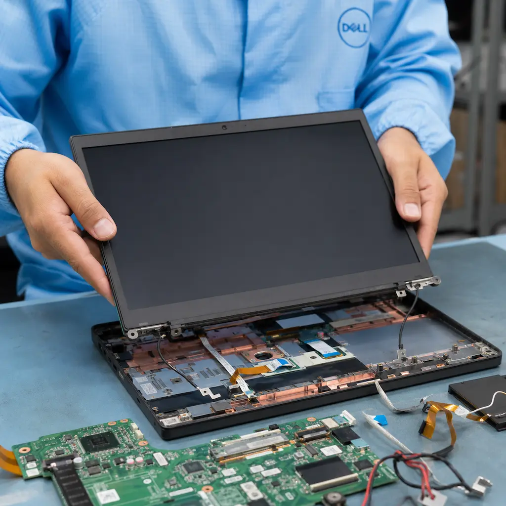 заменить матрицу ноутбука Dell в Чебоксарах