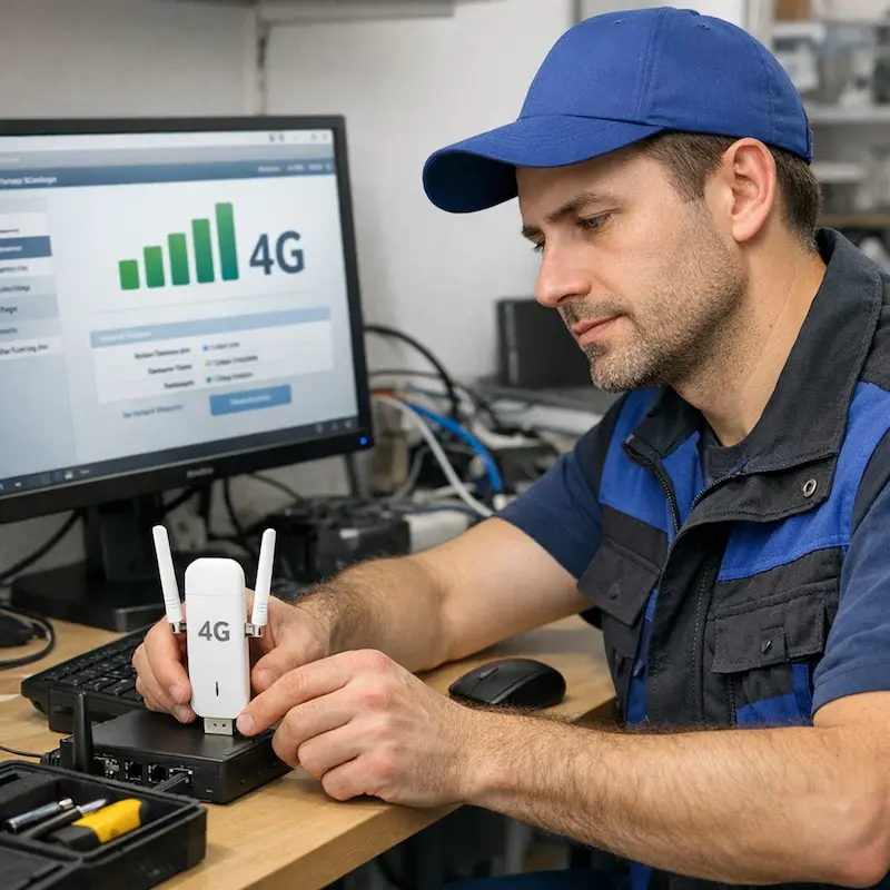 Настройка LTE модема в Чебоксарах