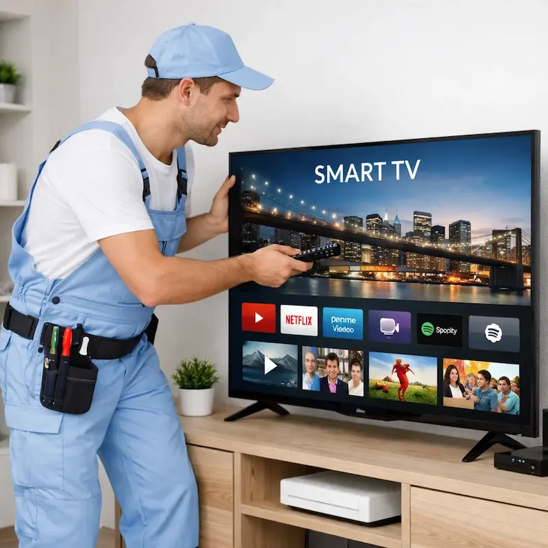 Как вызвать мастера для настройки Smart TV в Чебоксарах