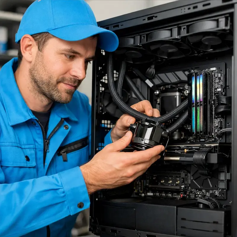 Установка СЖО на ПК в Чебоксарах