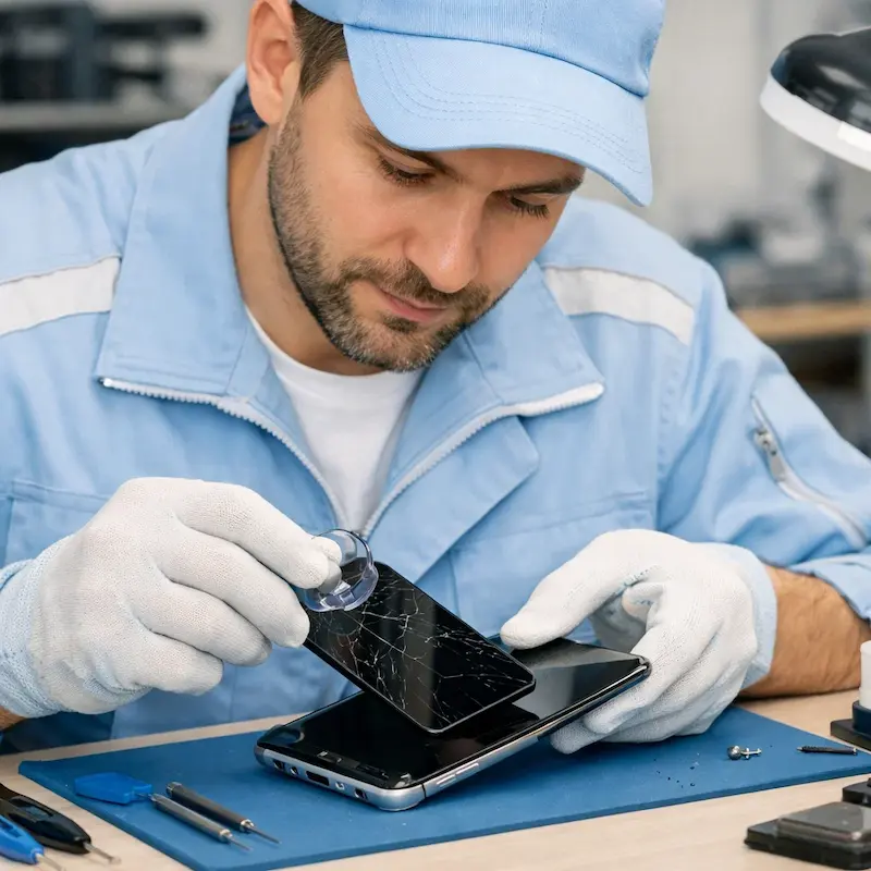 Заменить сенсорное стекло на смартфоне в Чебоксарах